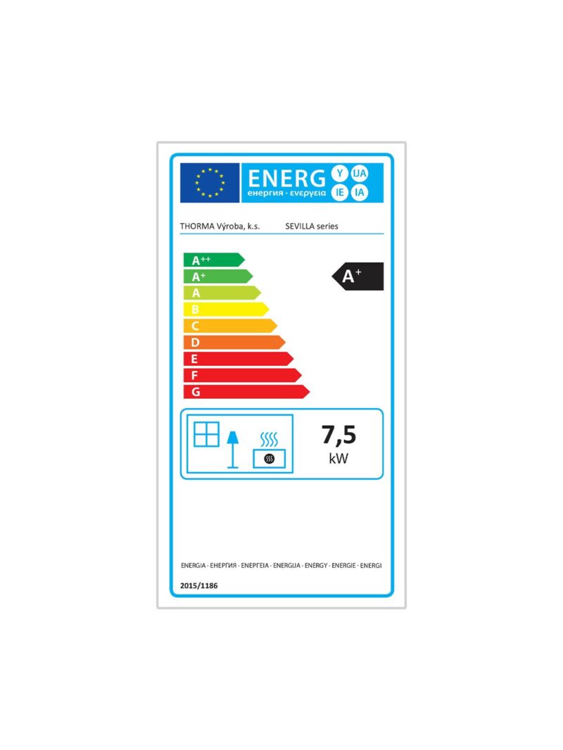 Energijska Nalepka Za Kaminsko Peč Atika Extra