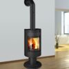 Andorra Exclusive Black Log Stove