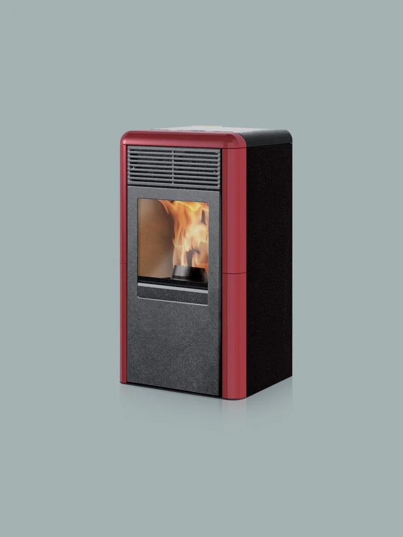 Idro Point pellet stove, water