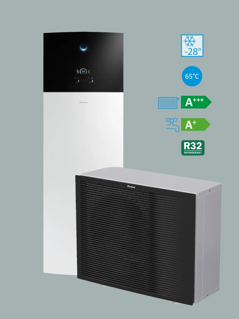 Daikin Altherma 3 M HT heat pump - integrated