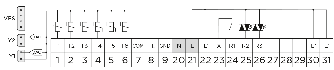 Electrical Connection SGC36HV