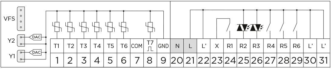 Electrical Connection SGC67HV